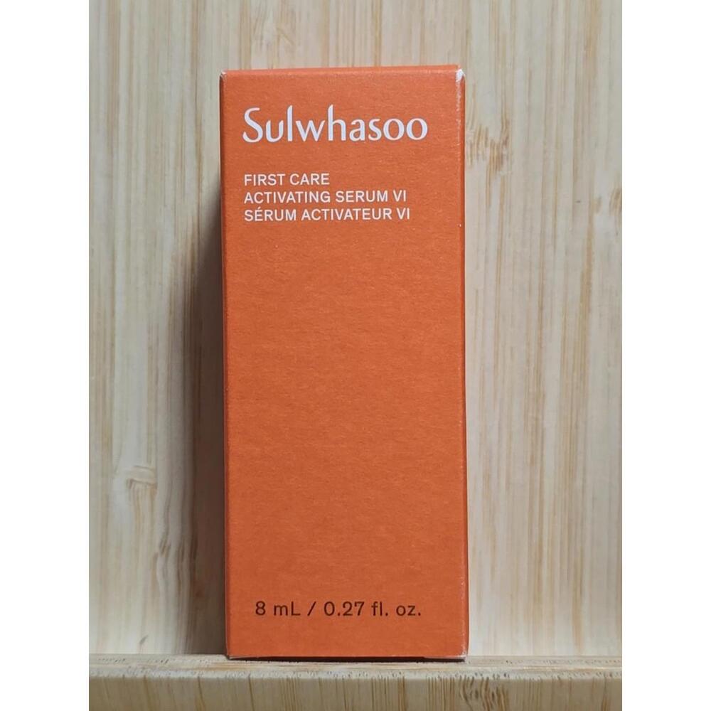 Sulwhasoo First Care Activating Serum VI 8 ml/ 0.27 fl oz NEW Boxed Skincare